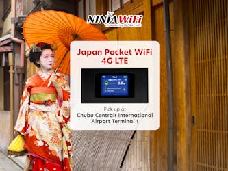 Alquiler de WIFI móvil en la Terminal 1 del aeropuerto Chubu Centrair de Nagoya